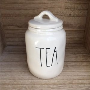 Rae Dunn TEA Canister. LL New